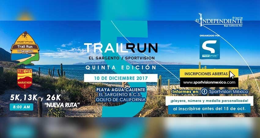 Invitan a participar en la Quinta Edición del Trail Run “El Sargento”