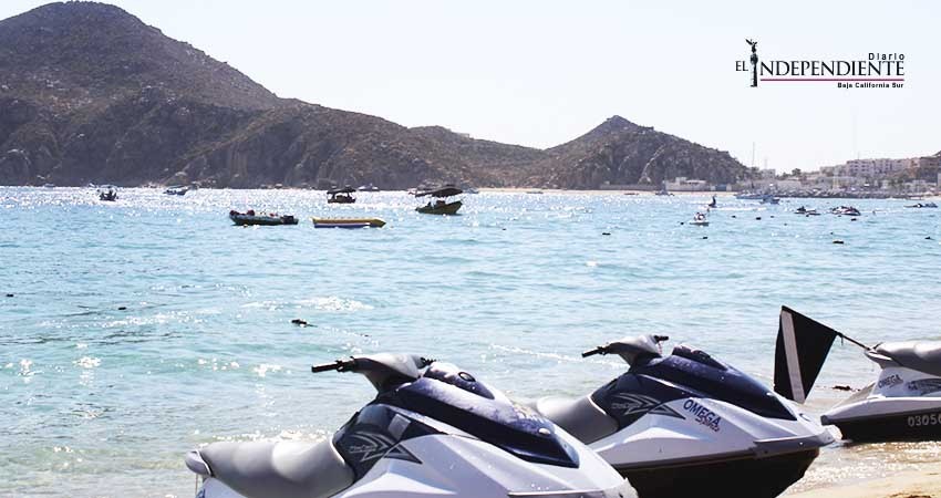 Continúan restringidas actividades de nado en la bahía de Cabo San Lucas (CSL)