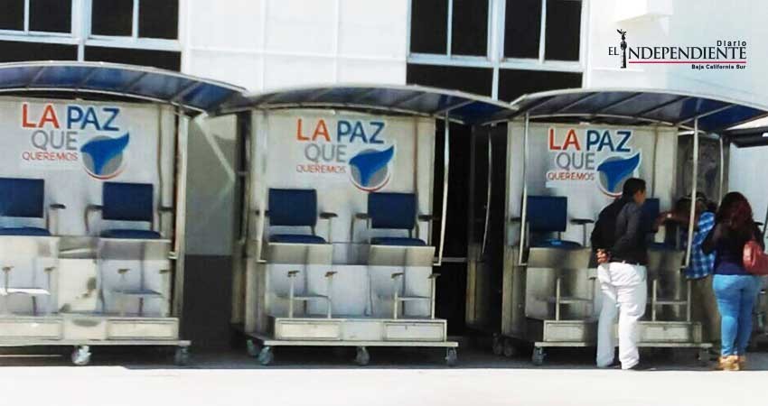 Entrega municipio de La Paz 10 bolerías de 80 mil pesos