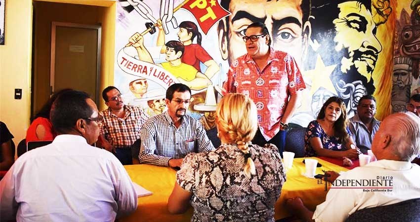 Acuerda PT buscar alianza con Morena en Baja California Sur (BCS)