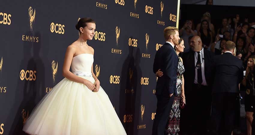 Actriz de 'Stranger Thrings' vive el momento más tierno del Emmy