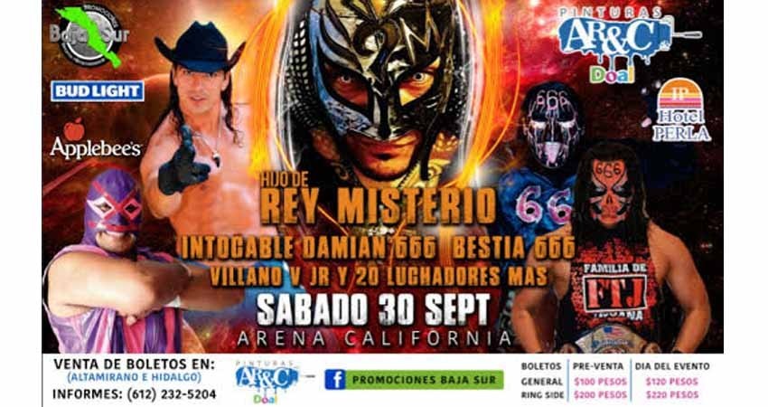 Regresa la Lucha Libre a La Paz
