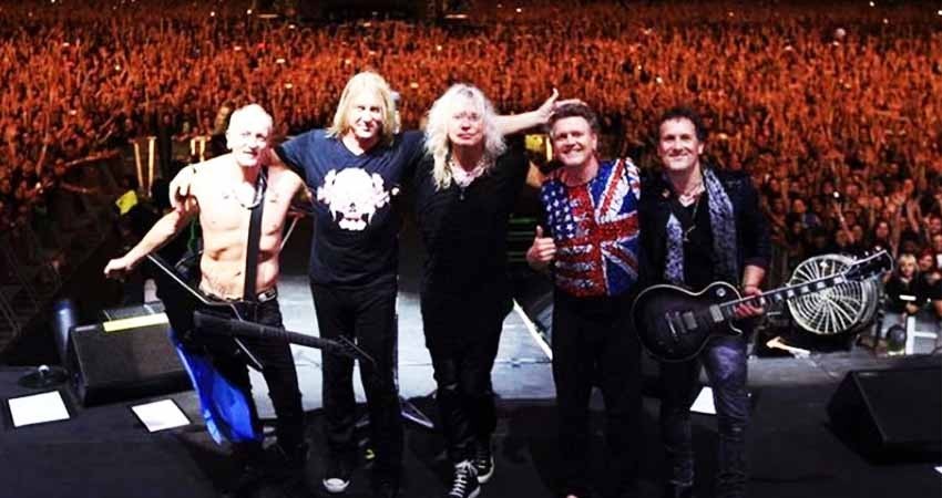 Def Leppard cambia boletos por despensas