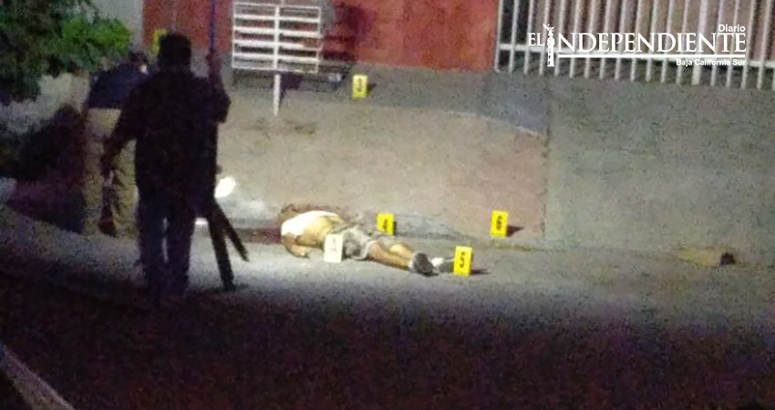 Ejecutan a una persona en la Colonia Los Olivos de La Paz