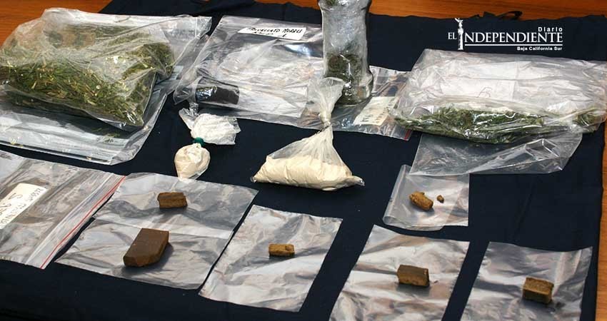 Asegura PGJE sustancias ilícitas  mediante cateo