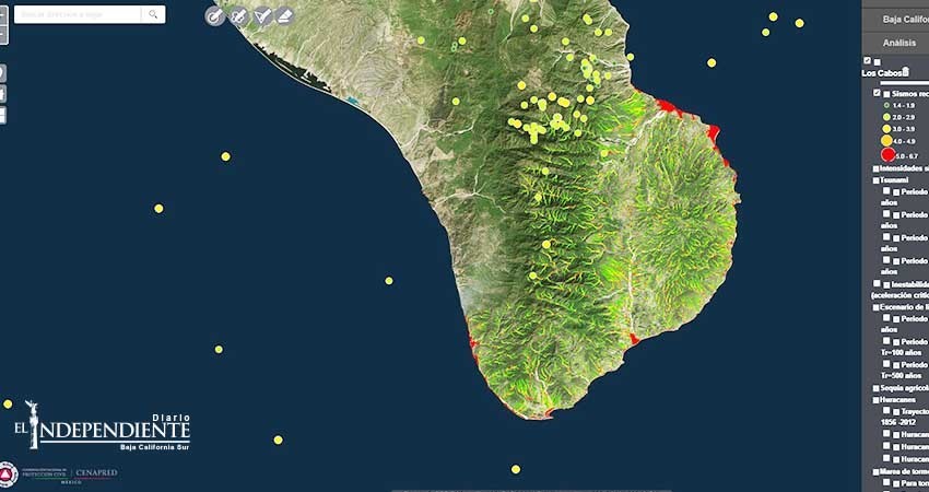 Llaman a ayuntamiento de Los Cabos a actualizar su atlas de riesgo