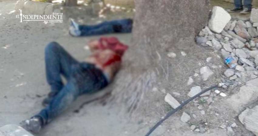 Asesinan a una persona y hieren a otra  en la colonia Pueblo Nuevo de La Paz