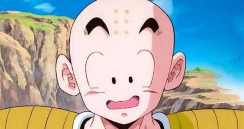 ¿Por qué Krilin, de Dragon Ball, tiene puntos en la frente?