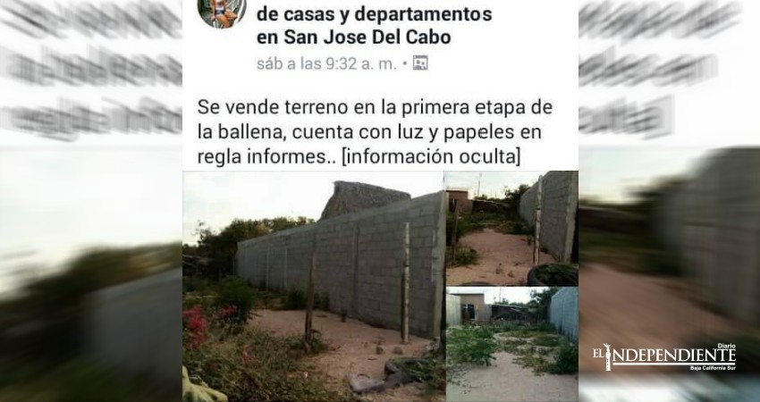 Ejido San José del Cabo advierte que terrenos en La Ballena no se pueden vender