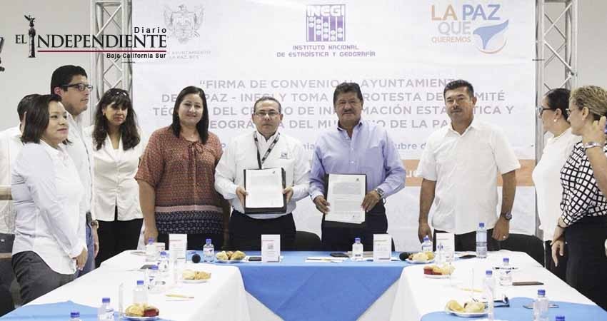 La Paz, contará con un Centro de Información Estadística y Geográfica