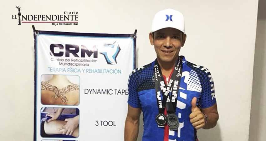 Sudcaliforniano dominó la Carrera de MTB “BajaEpic2017”