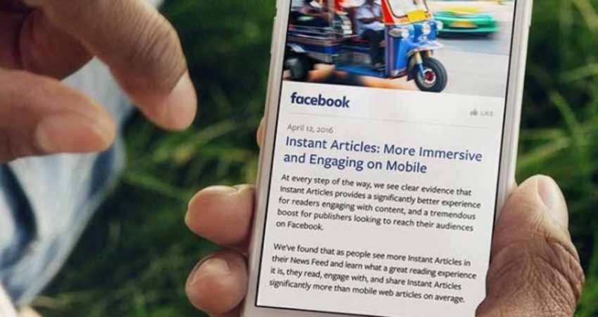 Facebook probará suscripciones de artículos periodísticos