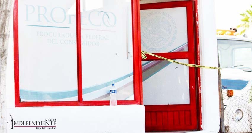 Ahora le tocó a Profeco, fueron atracadas sus instalaciones en La Paz