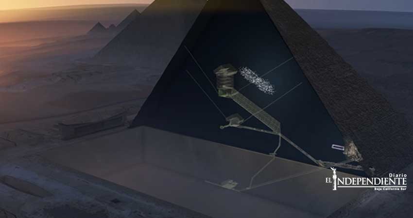 Descubren cámara oculta en la Gran Pirámide de Egipto