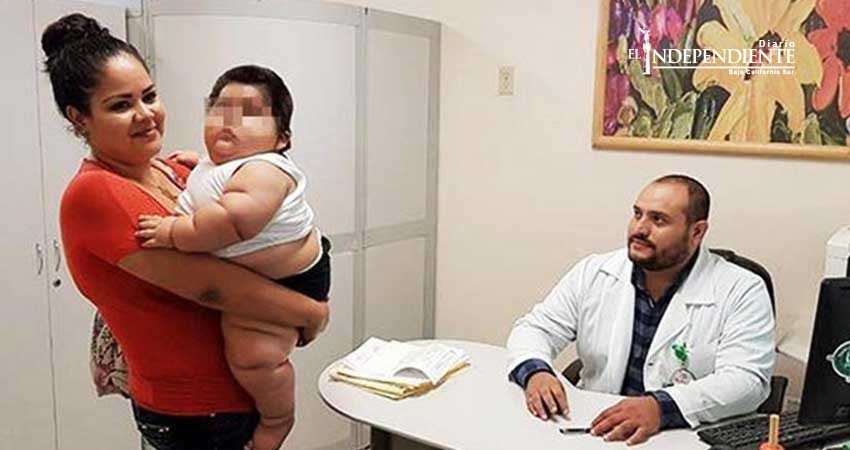 Investiga IMSS caso de bebé que a los 10 meses pesa 28 kilos