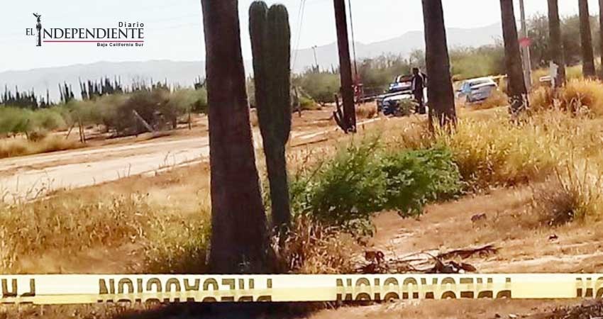 Encuentran en La Paz el cuerpo de una persona con el tiro de gracia