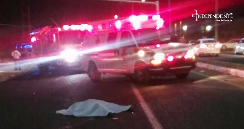 Tragedia dominical; auto embiste y mata a una mujer en CSL