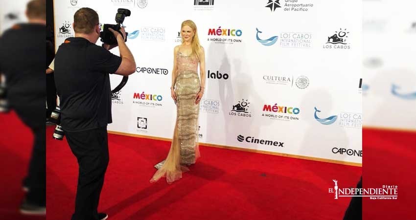 Nicole Kidman engalanó clausura del Festival Internacional de Cine de Los Cabos