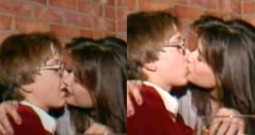 Demi Moore crea indignación al besar apasionadamente a un niño