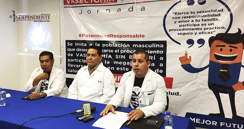 Llevará a cabo Secretaría de Salud jornada gratuita de vasectomías