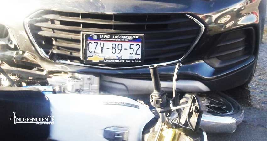 Siguen los accidentes en CSL, atropellaron a un repartidor de pollos