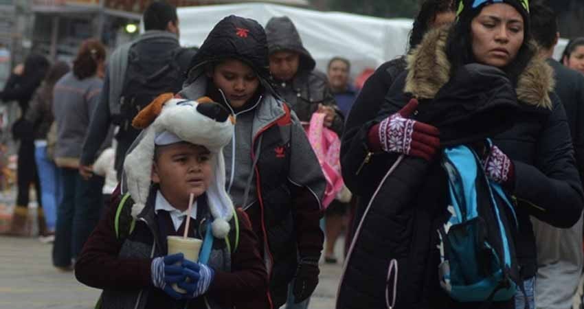 SMN pronostica frío y tormentas para mañana lunes
