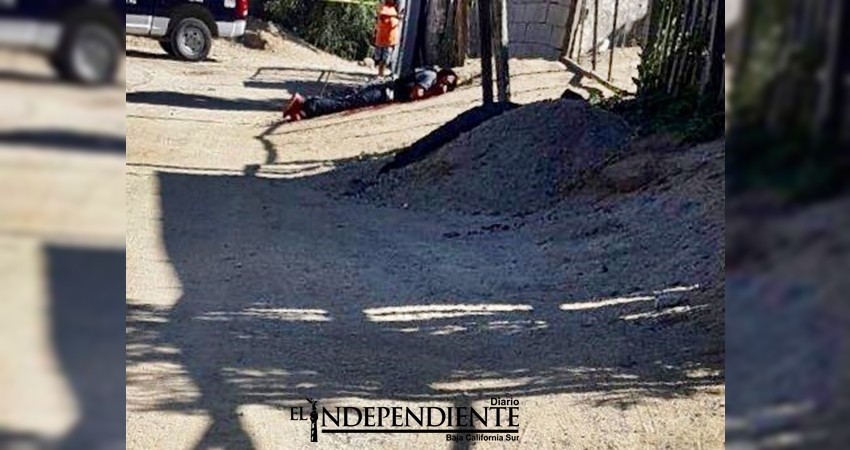 Balean y matan a un sujeto en el vado de Santa Rosa