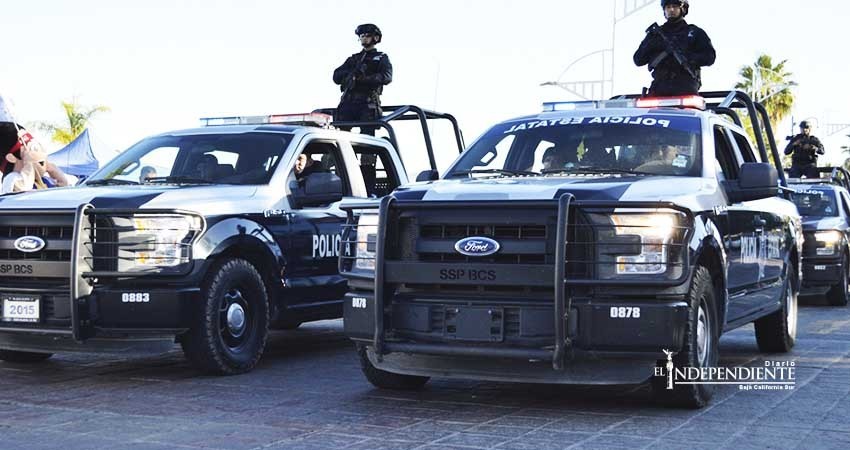 Aseguran droga cristal durante operativos preventivos en la zona centro de La Paz