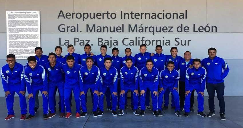 Se reporta listo el Selectivo Sub 17 de BCS en el Nacional de Futbol Sub-17 en Veracruz