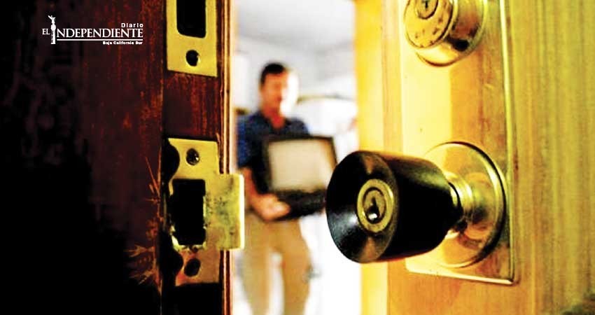 Se incrementa el robo a casa habitación en BCS