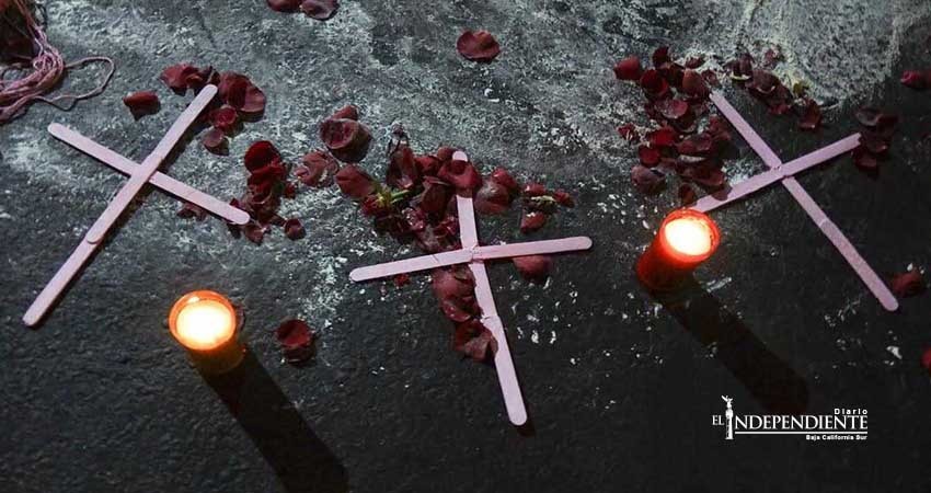 70 mujeres han sido asesinadas este año en BCS