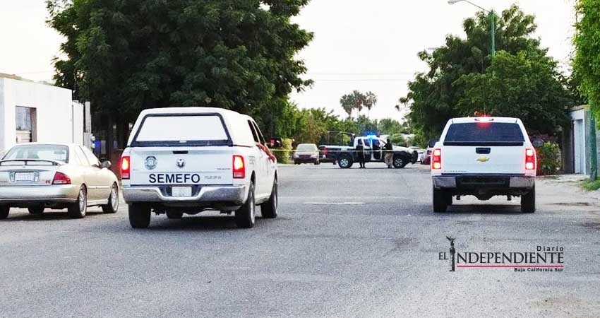 Ejecutan a dos personas en la Colonia Paraíso del Sol en La Paz