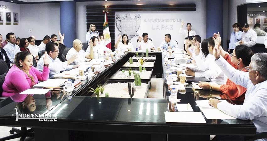 Cabildo de La Paz aprueba Cuenta Pública del mes de octubre