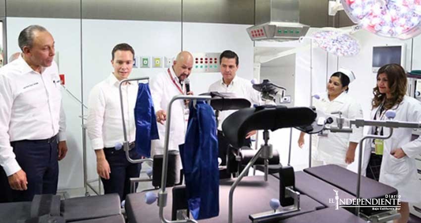 Peña Nieto y Reyes Baeza entregan nuevo hospital del ISSSTE en Chiapas