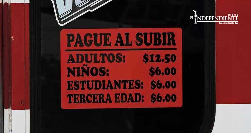 No habrá descuento a estudiantes en fines de semana y vacaciones