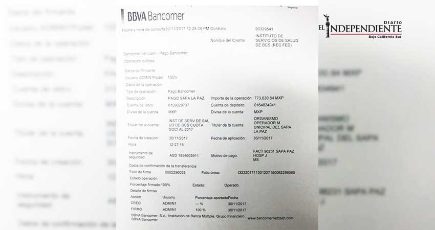 Asegura SSA que ha abonado a deuda de agua