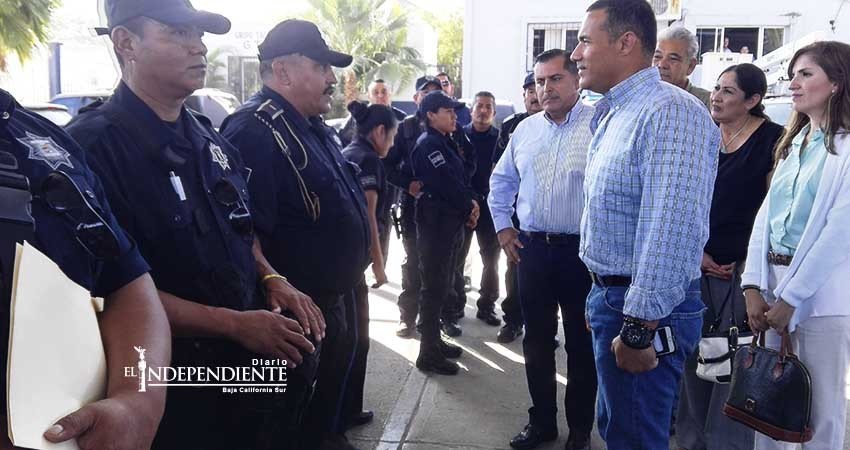 Hay plena voluntad del nuevo director de la policía por entregar buenos resultados: alcalde
