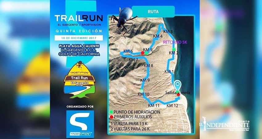 Este fin se correrá la quinta edición del Trial Run “El Sargento”