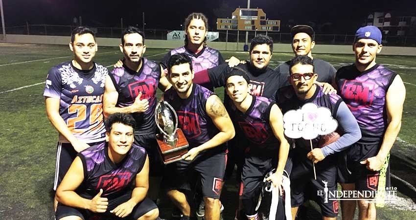 La Liga Sudcaliforniana de Flag ya tiene campeones varoniles