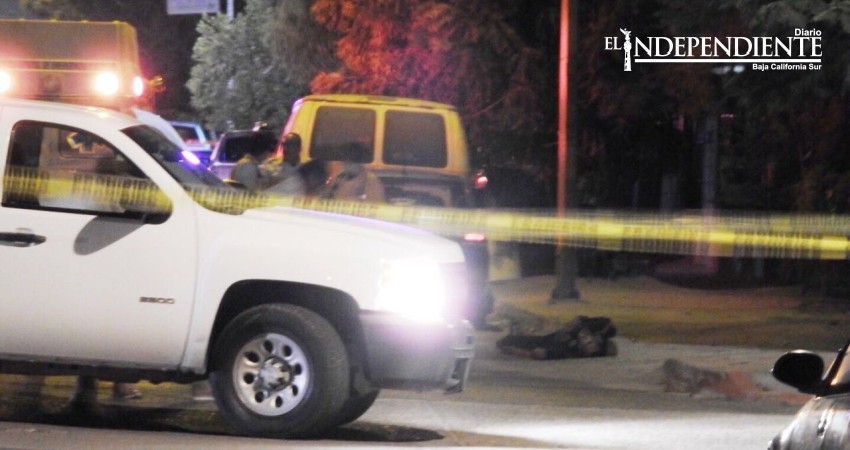 Ejecutan a una persona en la colonia Pueblo Nuevo de La Paz