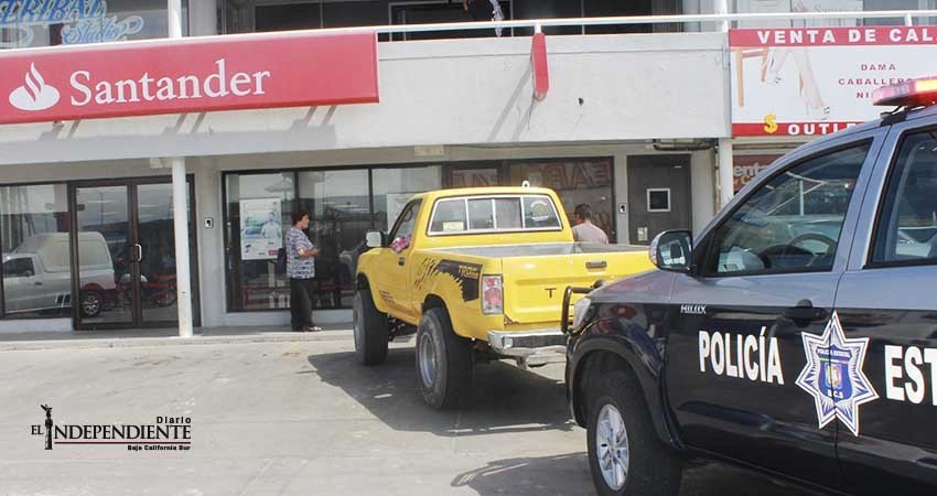 Reporta BCS solo un asalto a institución bancaria en el 2017