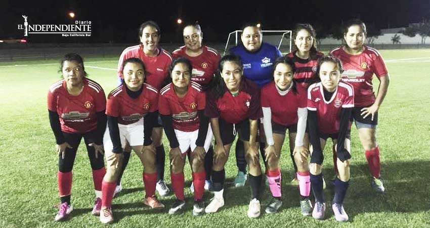 Baja Sur, se corona en la Liga Femenil de Futbol de La Ribera