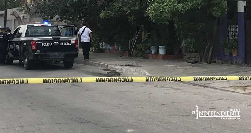 Asesinan a un individuo en la Colonia Guerrero de La Paz