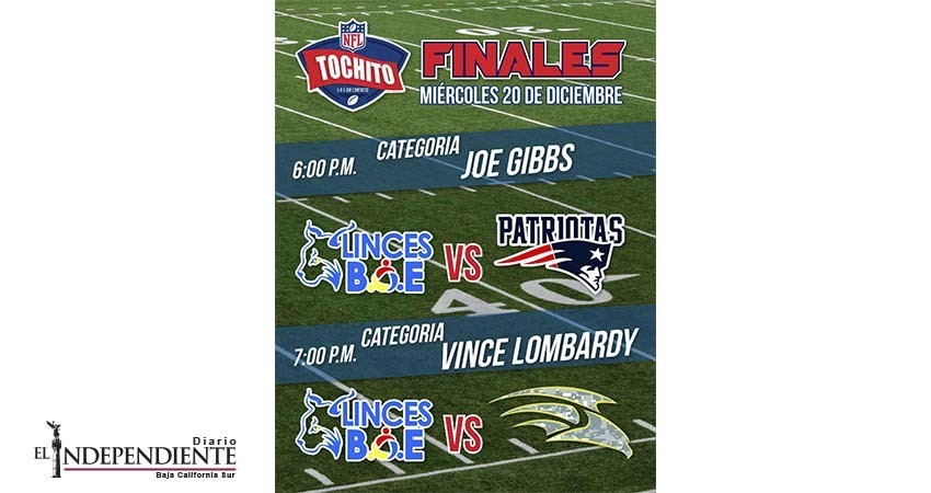 Listas las finales del Tocho Bandera NFL