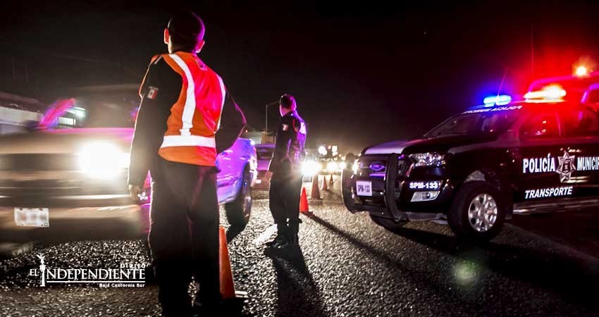 Reportan saldo blanco en accidentes durante Año Nuevo