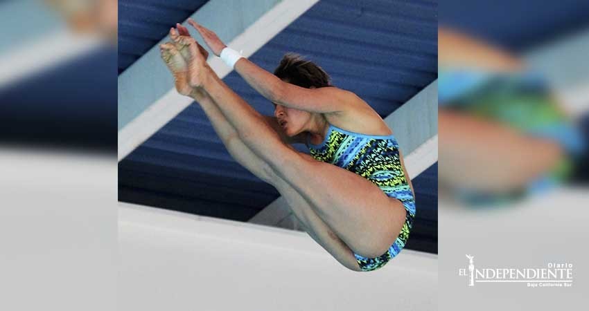 Clavadistas entrenan para el Grand Prix de Alemania