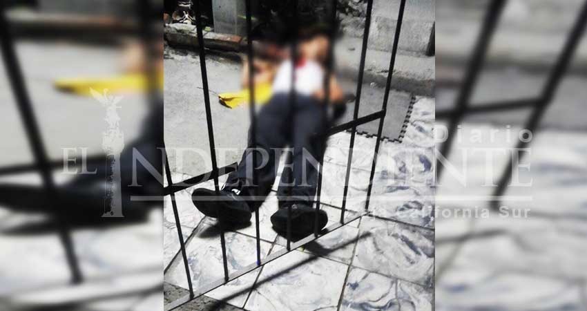 Lo asesinaron en la entrada de su casa en La Paz