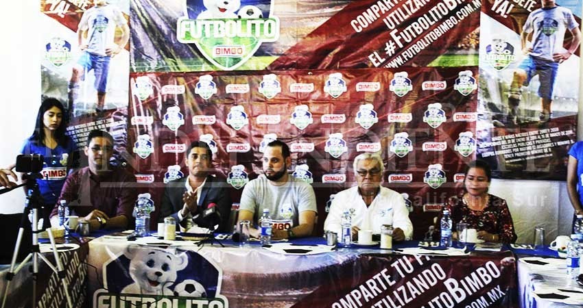 Presentan Torneo Futbolito Bimbo 2018
