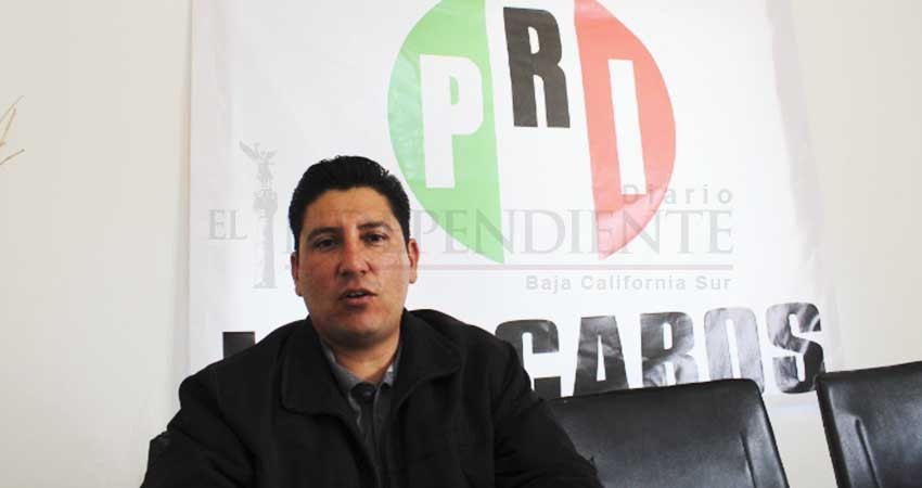 En el PRI mantenemos trabajo interno y conforme a los tiempos, asegura líder en Los Cabos
