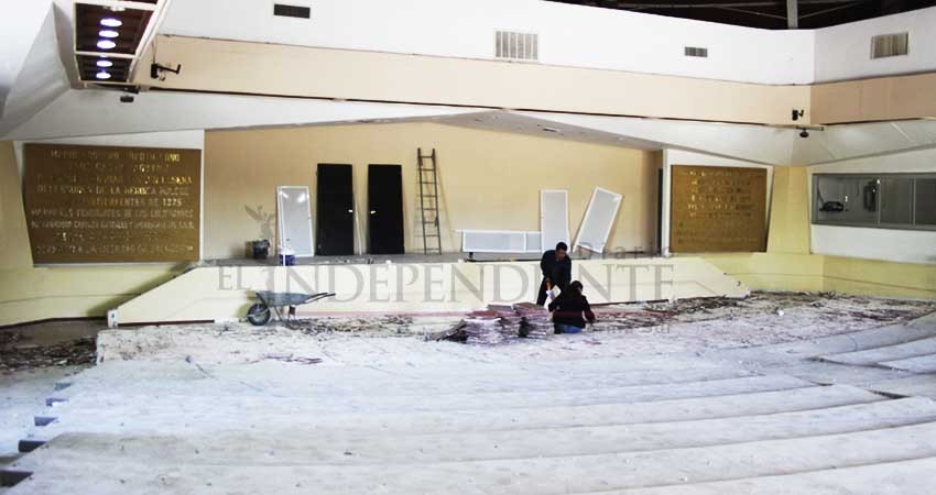 Desmantelan Congreso de BCS; será remodelado con cargo al Poder Ejecutivo